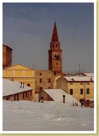 06 Il campanile con neve foto C. Gobbetti 